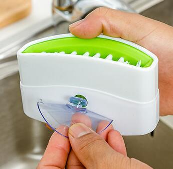 Kitchen Cleaning Brush with Suction Cup
