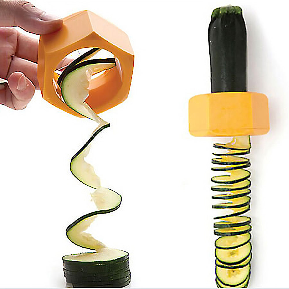 Spiral Vegetable Cutter - Cucumber Slicer Tool