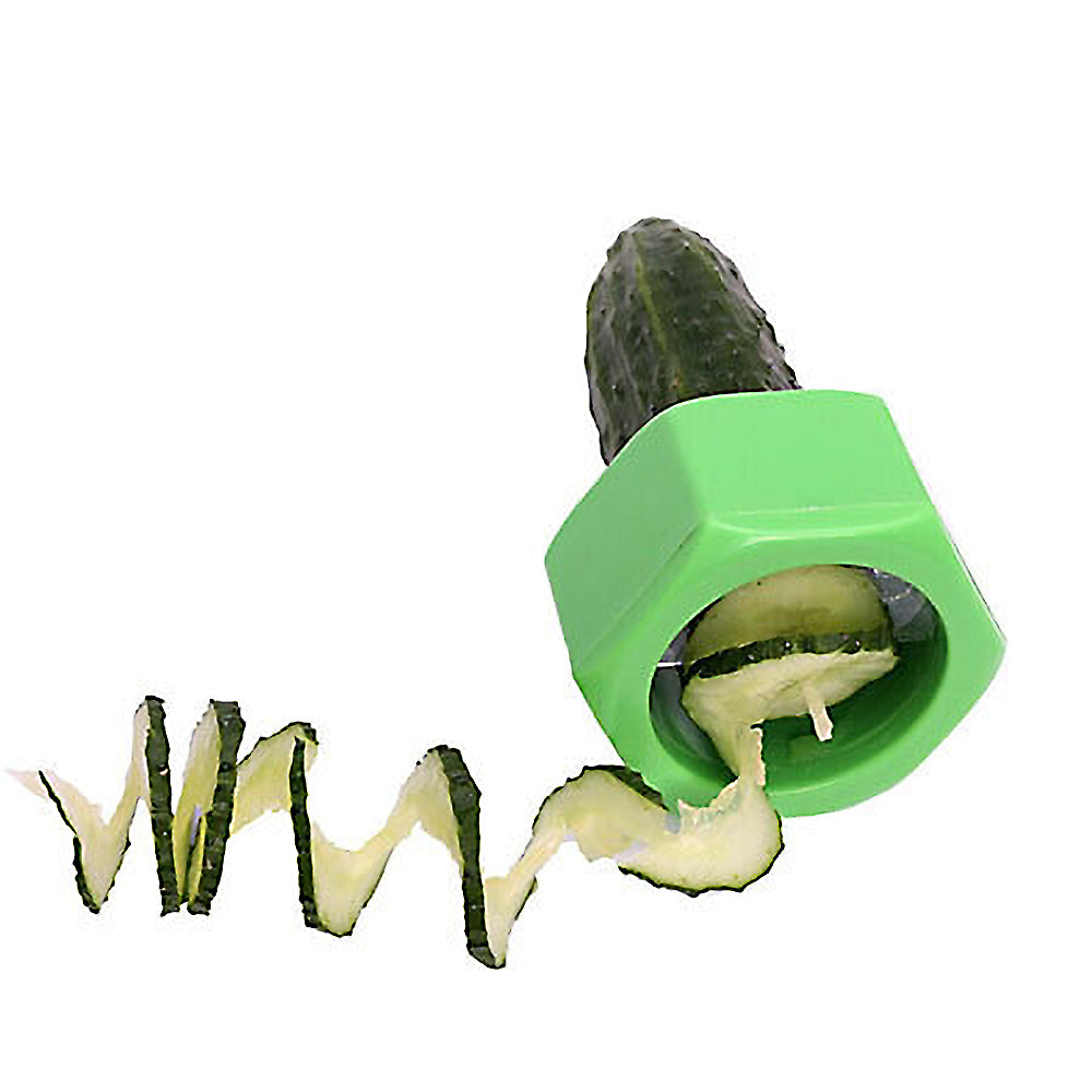 Spiral Vegetable Cutter - Cucumber Slicer Tool