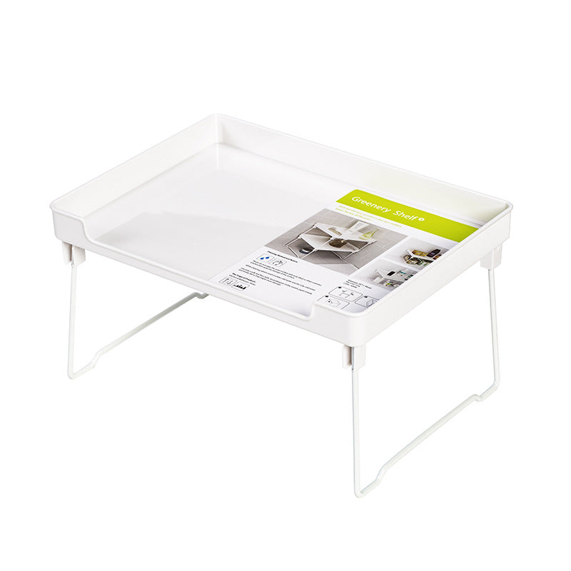 Stackable Kitchen Cabinet Organizer Shelf