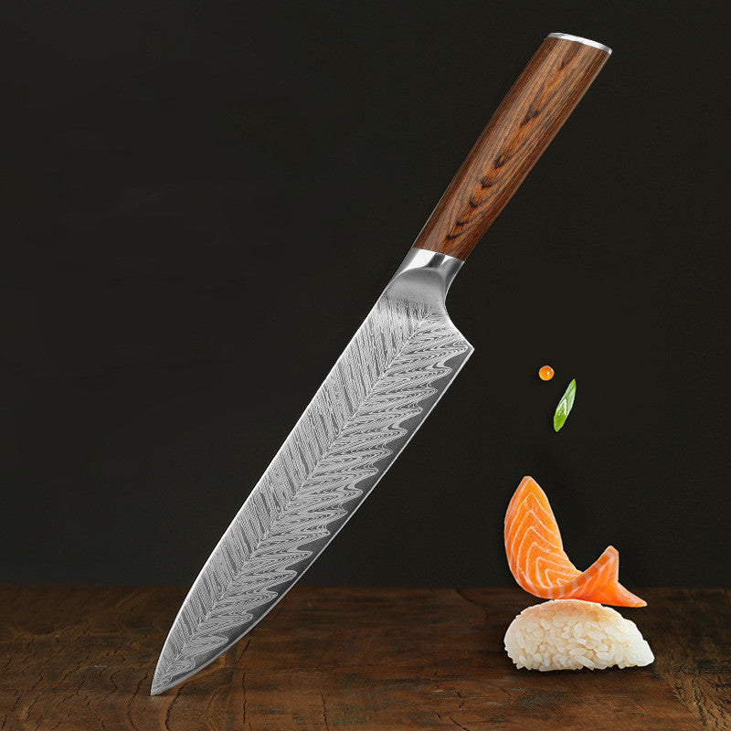 Damascus Steel Kitchen Knife - Professional Chef Knife