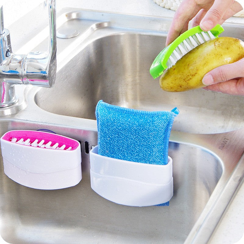 Kitchen Cleaning Brush with Suction Cup