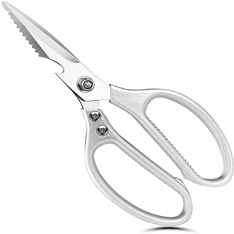 Heavy-Duty Kitchen Shears - Stainless Steel Poultry Scissors