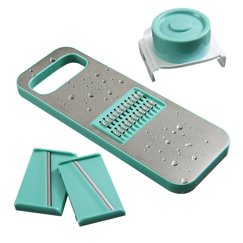 5-in-1 Multifunctional Grater Set - Stainless Steel Slicer