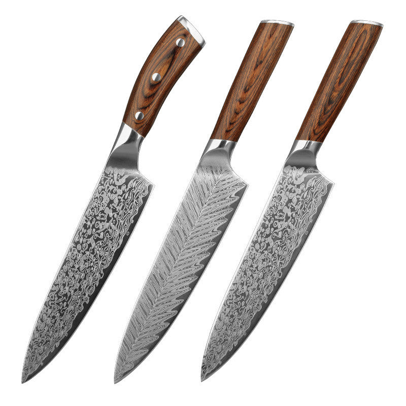 Damascus Steel Kitchen Knife - Professional Chef Knife
