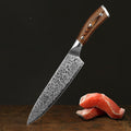 Damascus Steel Kitchen Knife - Professional Chef Knife