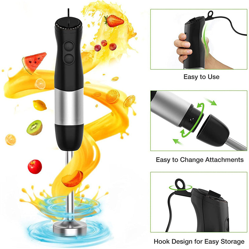 Electric Hand Blender - Immersion Blender Set