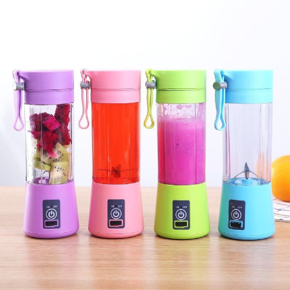 Portable USB Rechargeable Blender - 380ml Mini Smoothie Maker